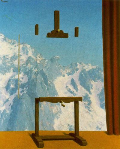 art oil painting reproduction of  Magritte Call Of Peaks museum quality handmade