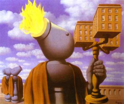 art oil painting reproduction of  Magritte Cicero museum quality handmade