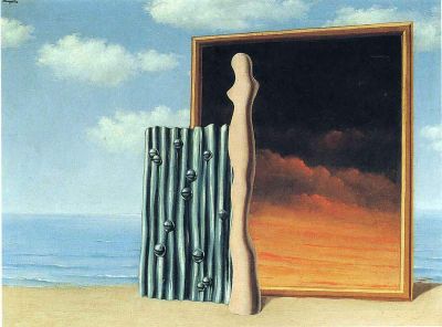 art oil painting reproduction of  Magritte Composition On A Seashore museum quality handmade
