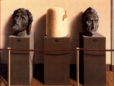 art oil painting reproduction of  Magritte Eternity museum quality handmade
