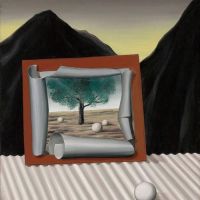 Magritte Evening Signs 1926 Hand Painted Reproduction