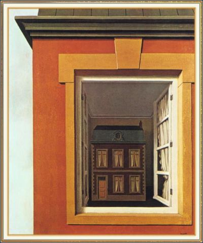 art oil painting reproduction of  Magritte In Praise Of Dialectics museum quality handmade