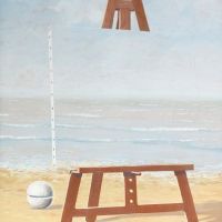 Magritte La Belle Captive 1946