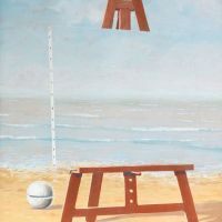 Magritte La Belle Captive 1946