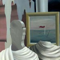 Magritte Le Chevalier Du Couchant 1926