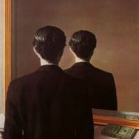 Magritte Not To Be Reproduced Hand Painted Reproduction