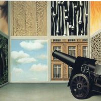 Magritte On The Threshold Of Liberty