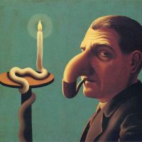 Magritte Philosopher S Lamp