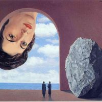 Magritte Portrait Of Stephy Langui