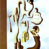 Magritte The Acrobat S Exercises Hand Painted Reproduction