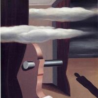 Magritte The Catapult Of Desert