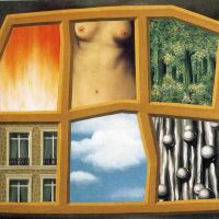 Magritte The Six Elements Hand Painted Reproduction