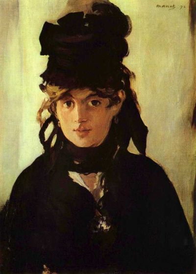 art oil painting reproduction of  Manet Berthe Morisot museum quality handmade
