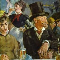 Manet Cafe Concert Hand Painted Reproduction