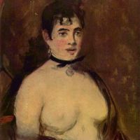 Manet Female Act Hand Painted Reproduction