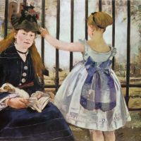Manet Le Chemin De Fer 1873