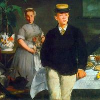 Manet Luncheon Hand Painted Reproduction