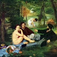 Manet Luncheon On The Grass 1863