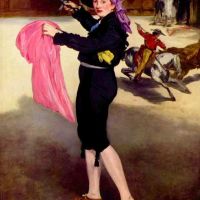 Manet Mlle Victorine In The Costume Of A Matador
