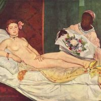 Manet Olympia Hand Painted Reproduction
