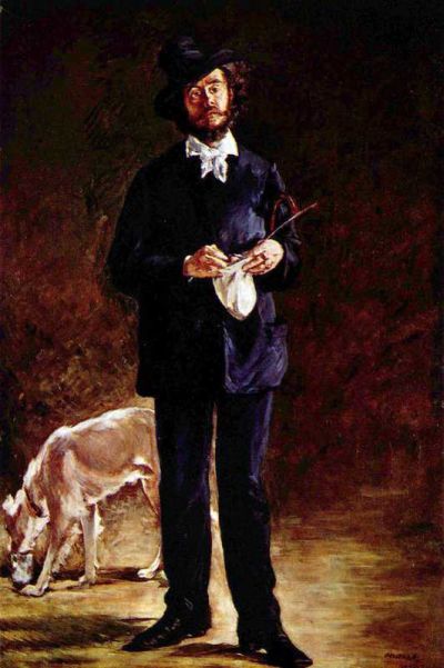 art oil painting reproduction of  Manet Portrait Of Gilbert-marcellin museum quality handmade