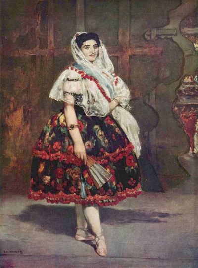 art oil painting reproduction of  Manet Portrait Of Lola De Valence museum quality handmade