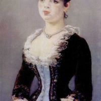 Manet Portrait Of Madame Michel-levy Hand Painted Reproduction