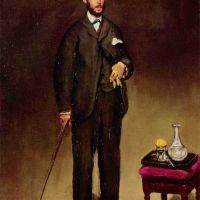 Manet Portrait Of Theodore Duret