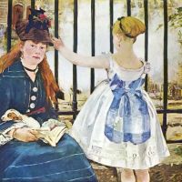 Manet Railway Hand Painted Reproduction