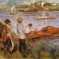 Manet Rameurs A Chatou 1879