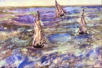 art oil painting reproduction of  Manet Seascape 1873 museum quality handmade