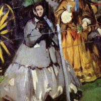 Manet Spectators At The Races
