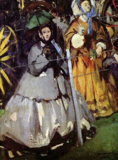 art oil painting reproduction of  Manet Spectators At The Races museum quality handmade
