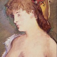 Manet The Blond Nude Hand Painted Reproduction