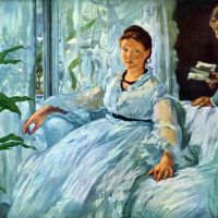 Manet The Lecture Hand Painted Reproduction