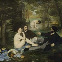 Manet The Luncheon On The Grass - 208 264.5 Cm
