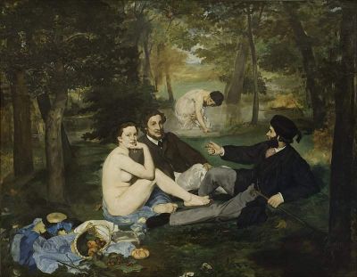 Manet The Luncheon On The Grass - 208 264.5 Cm