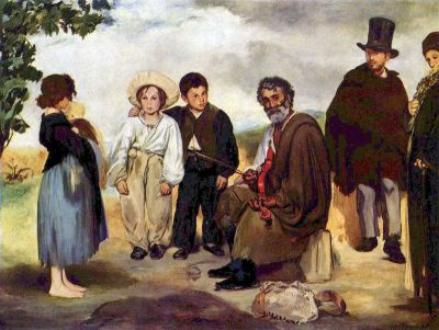 art oil painting reproduction of  Manet The Old Musician museum quality handmade