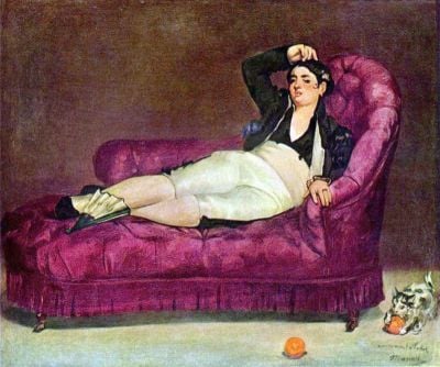art oil painting reproduction of  Manet Young Woman In Spanish Dress museum quality handmade