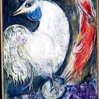 Marc Chagall A Rooster 1947
