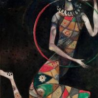 Marc Chagall Acrobat 1914