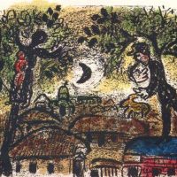 Marc Chagall Black Moon 1965