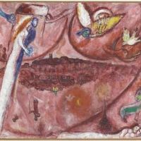 Marc Chagall Cantique Des Cantiques Iii