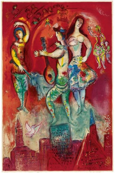 art oil painting reproduction of  Marc Chagall Carmen museum quality handmade