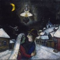 Marc Chagall In The Night - 1943