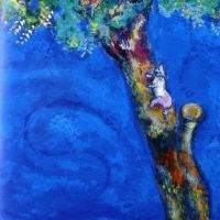 Marc Chagall L Aigle La Laie Et La Chatte 1927