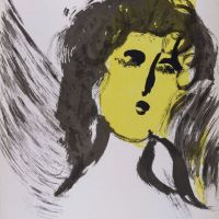 Marc Chagall La Bible - Angel 1956