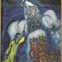 Marc Chagall La Travers E De La Mer Rouge 1955