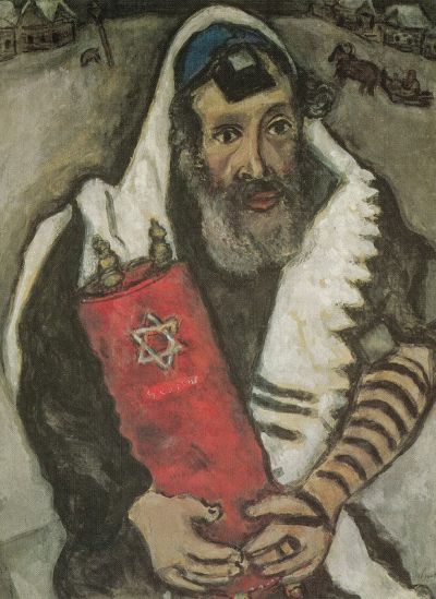 art oil painting reproduction of  Marc Chagall Le Rabin museum quality handmade