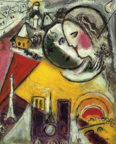 art oil painting reproduction of  Marc Chagall Sunday museum quality handmade